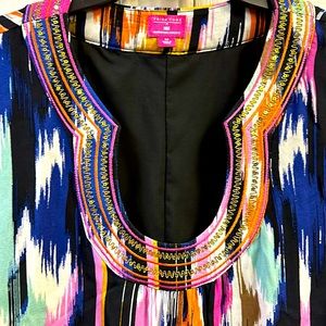 Trina Turk x INC International Concepts Multicolored Ikat Dress